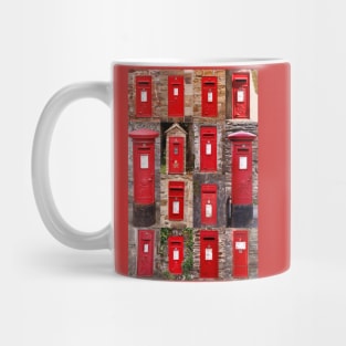 Postboxes of old England Mug